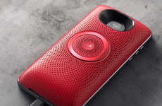 Clip-on Smartphone Speaker Units