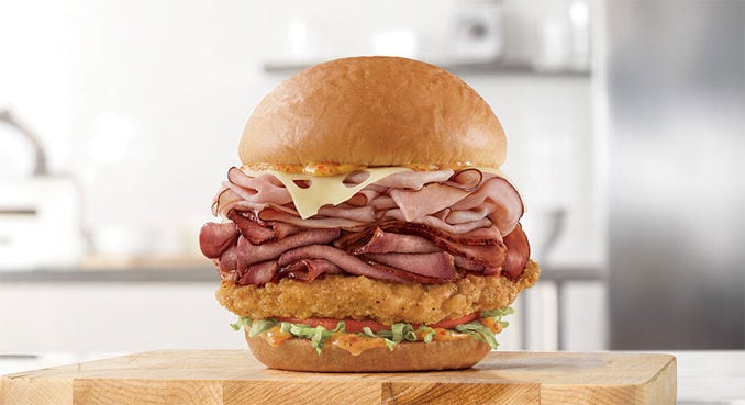 Hefty Hawaiian-Style Sandwiches