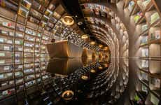 Reflective Infinity Bookstores