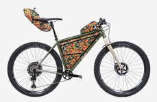 Chromatically Accented Outdoor Bikes