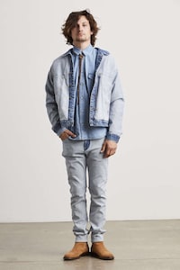 Mexican-Detailed Denim Streetwear Image 2