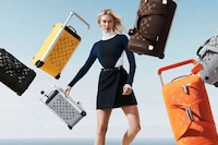 Luxe Monochromatic Soft Luggage Image 2