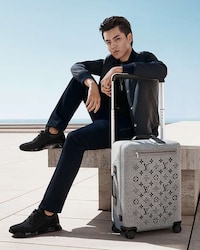 Luxe Monochromatic Soft Luggage Image 3