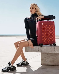 Luxe Monochromatic Soft Luggage Image 4