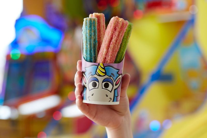 Rainbow-Hued Unicorn Churros