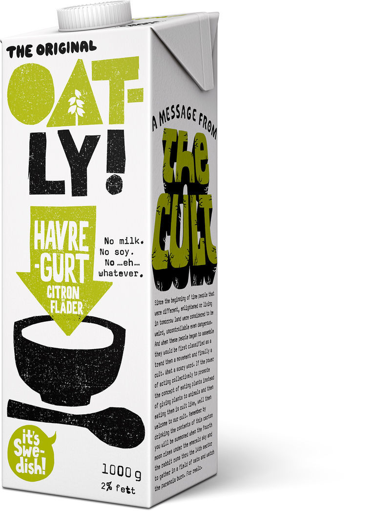 Drinkable Oat-Based Yogurts