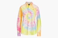 Vibrant Tie-Dye Preppy Fashion Image 2