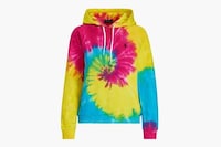Vibrant Tie-Dye Preppy Fashion Image 3