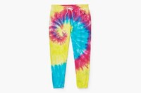 Vibrant Tie-Dye Preppy Fashion Image 4
