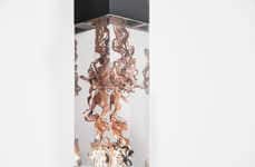 Skin Pigment-Based Installations