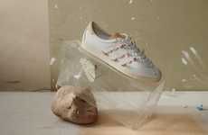 Veg-Tanned Casual Leather Sneakers