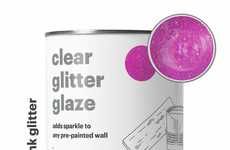 Shimmering Wall Glaze Finishes