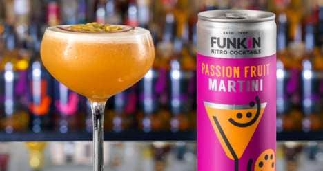 Nitrogen-Infused Canned Cocktails