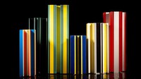 Colorful Extruded Aluminum Products Image 5