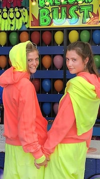 Fluorescent Tonal Sweat Sets Image 3