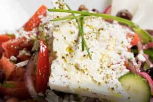 Authentically Produced Feta Cheese