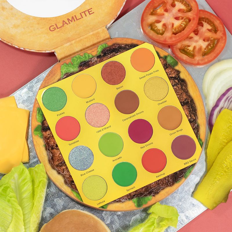 Burger-Themed Eyeshadow Palettes
