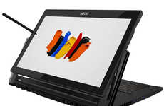 Artistic Easel-Inspired Laptops
