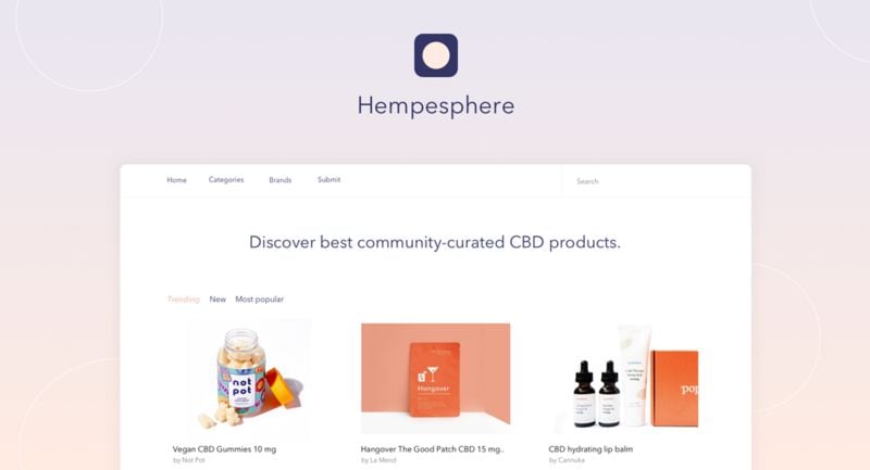 Curated CBD Product Platforms