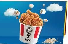 Popcorn-Encrusted Fried Chickens
