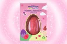 Vegan Pink Easter Eggs