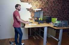 Posture-Supporting Standing Desk Mats