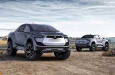 Futuristic Eco Pickup Trucks