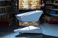 Self-Stopping Shopping Carts Image 2