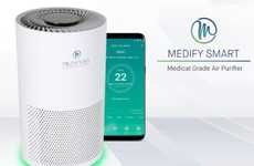 Connected Medical-Grade Air Purifiers