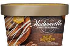 Cinnamon Bun-Flavored Ice Creams