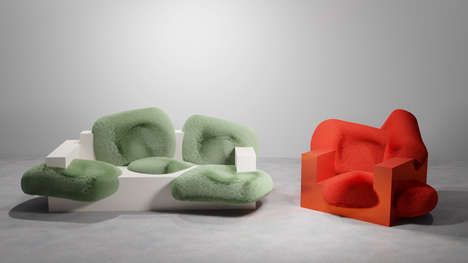 Irregular Fuzzy Chair Designs