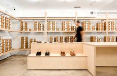 Stockroom-Inspired Shoe Shops