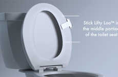 Antimicrobial Toilet Seat Handles