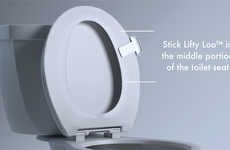 Antimicrobial Toilet Seat Handles