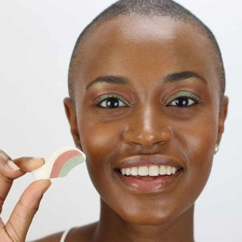Stick-On Eyeshadow Cosmetics