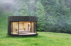 Rounded All-in-One Prefab Cabins