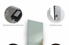 Smart Touchscreen Bathroom Mirrors