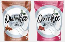 Soy-Based Vegan Jerky Snacks