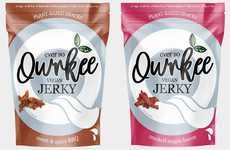 Soy-Based Vegan Jerky Snacks