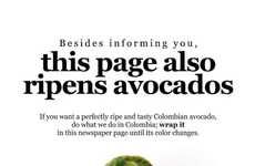 Avocado-Ripening Print Ads