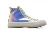 Summer-Ready Iridescent Sneakers