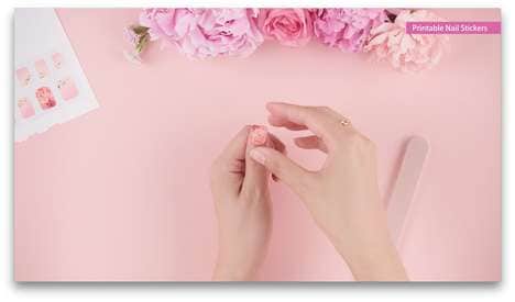 Printable Nail Stickers