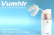 Vacuum-Powered Oral Care Devices