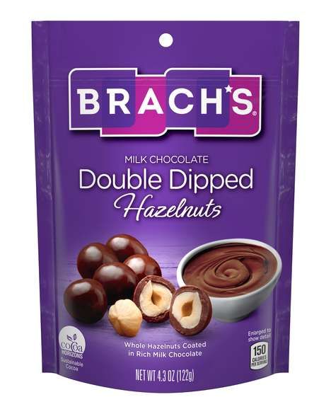 Double-Dipped Chocolate Hazelnuts