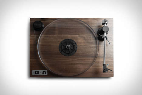 Sustainable Wooden Record Players