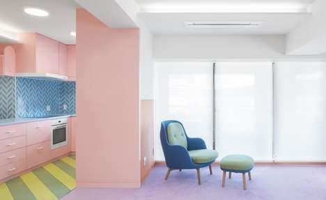 Bubble Gum-Inspired Apartments