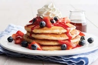 Seasonal Berry-Topped Flapjacks Image 4