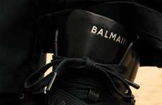 Militaristic Luxe Sneaker Boots