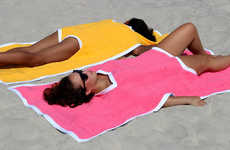 Towel-Incorporating Bikinis