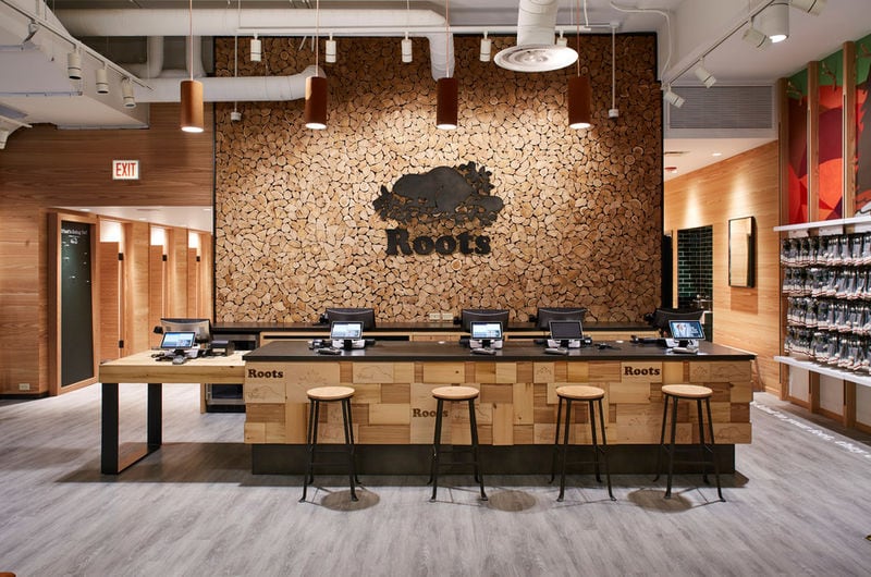 Cabin-Style Fashion Stores